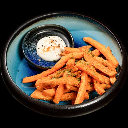 10 Nori-Shio Sweet Potatoes fries